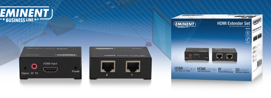 Pak HDMI-meters met Eminent