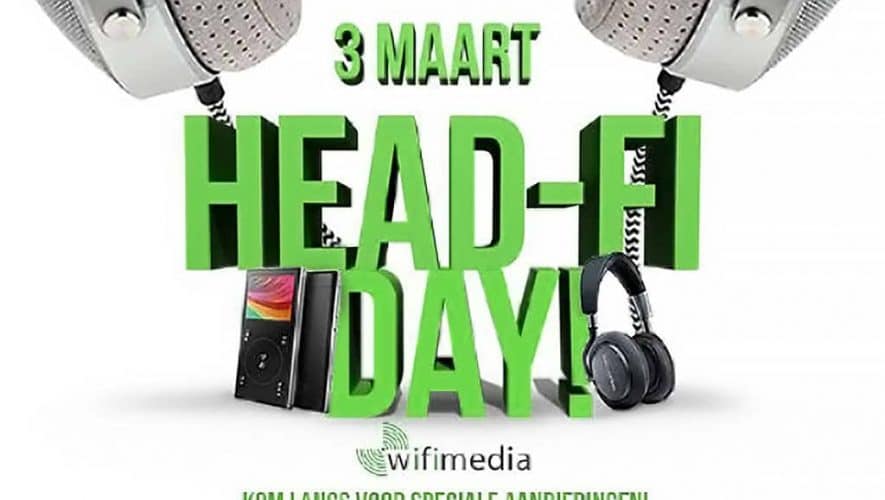 Wifimedia organiseert op zaterdag 3 maart een show rondom de thema's personal audio en head-fi