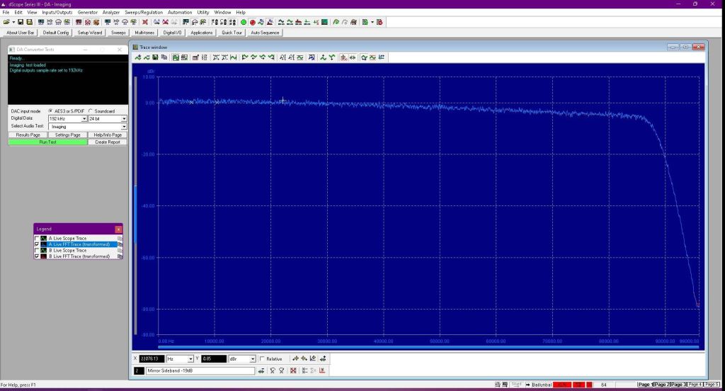 Imaging - filter - 192 kHz